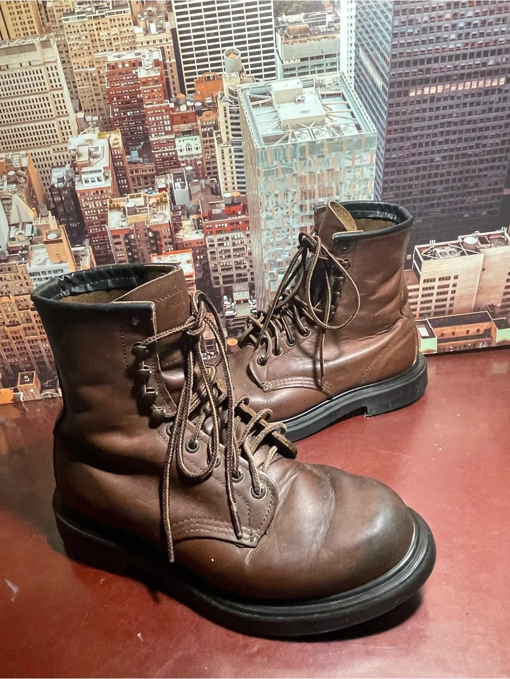 Red Wing 953 Supersole  Soft Toe Boot Mens Size 7 E3 Made In USA